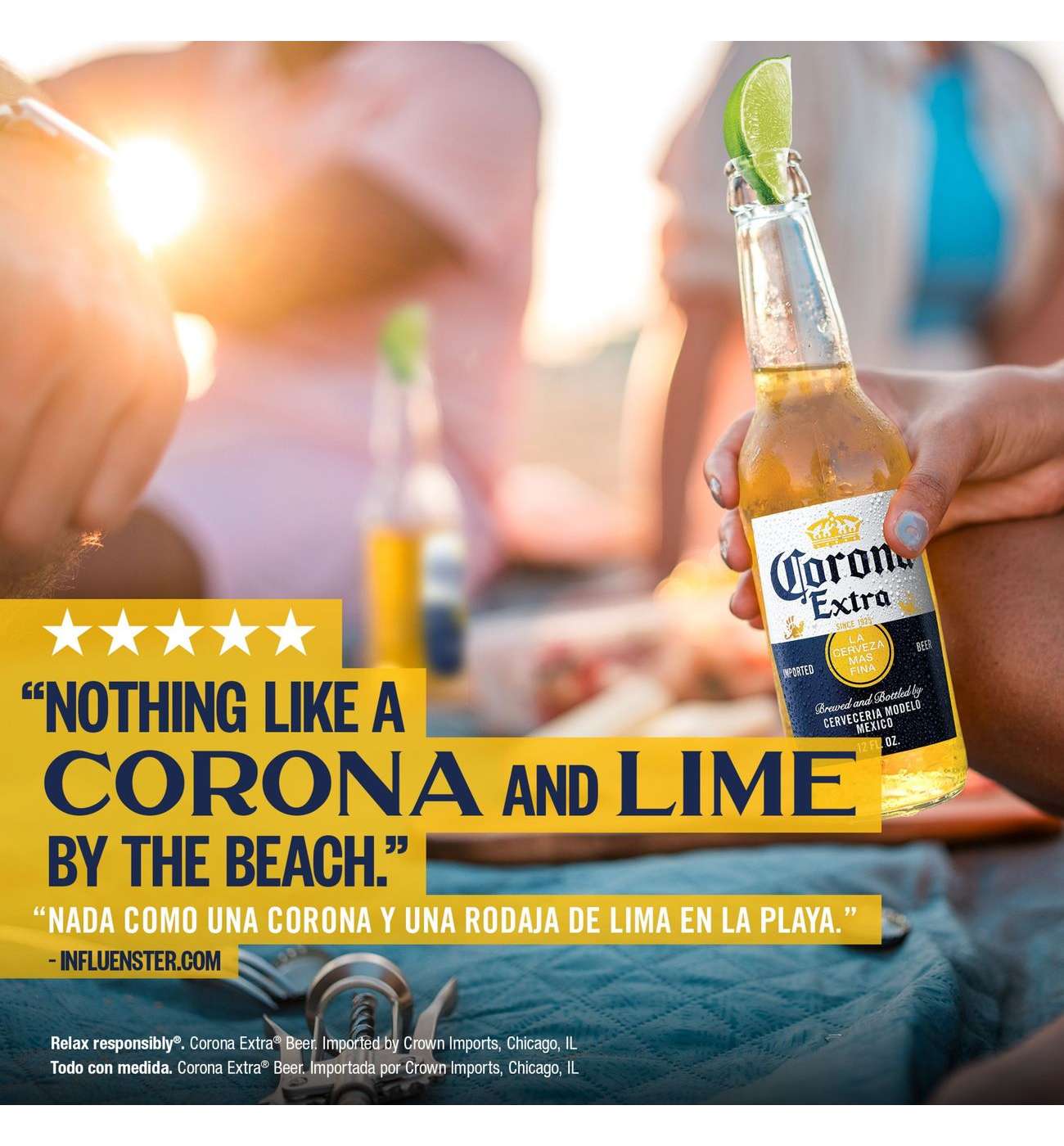 Corona Extra Mexican Lager Import Beer 24 pk Bottles; image 4 of 7