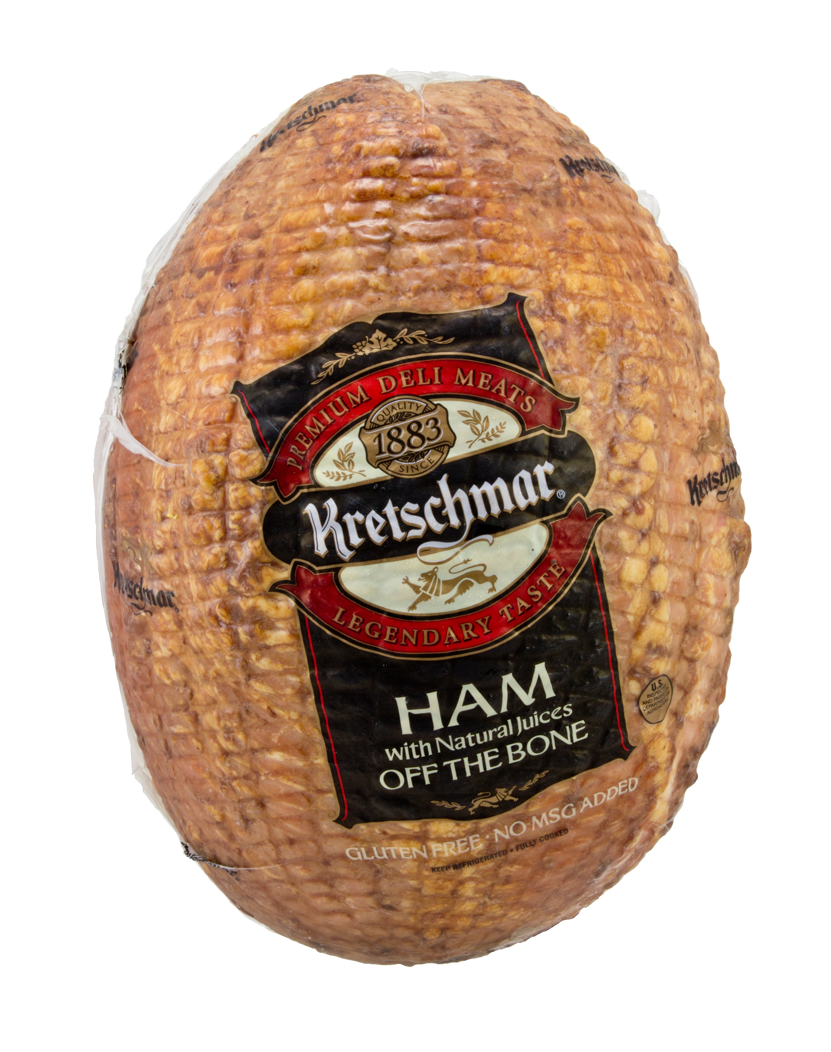 Kretschmar Ham with Natural Juices off the Bone, Sliced - Shop Meat at ...