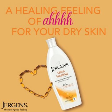 Jergens Ultra Healing Dry Skin Moisturizer, 10 oz