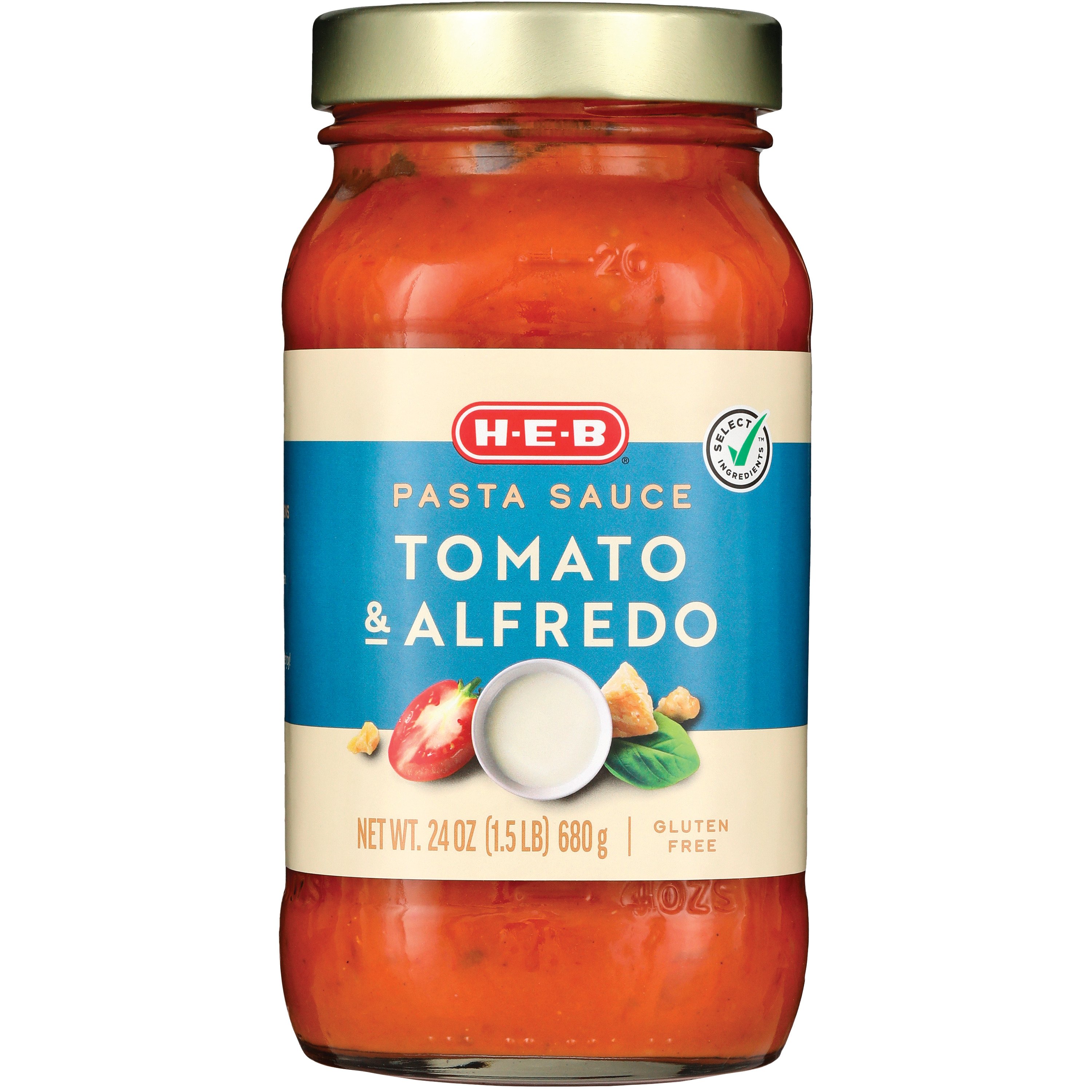 HEB Tomato & Alfredo Pasta Sauce Shop Pasta Sauces at HEB