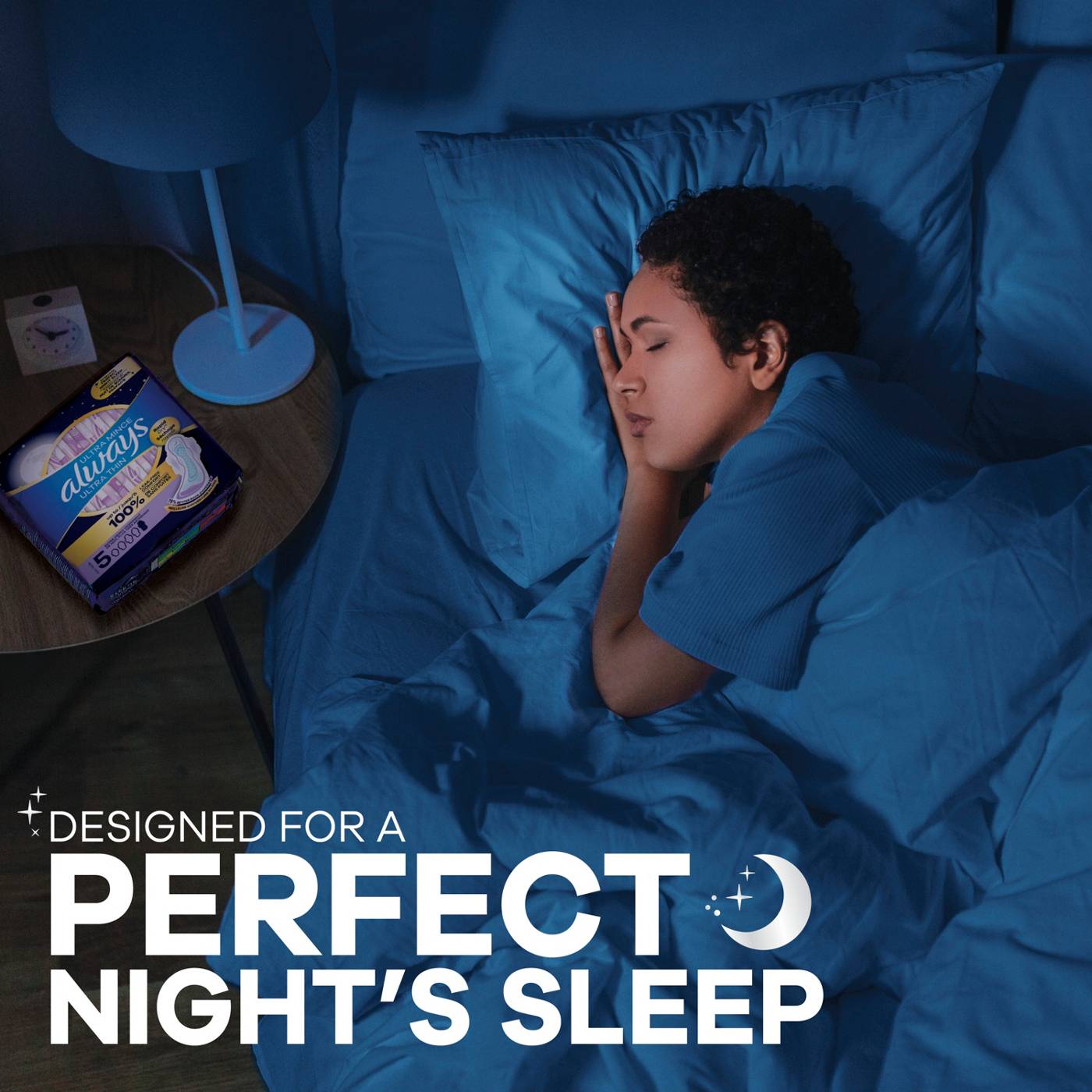 Always Ultra Thin Overnight Pads with Wings, Overnight, Unscented Size 4; image 2 of 10