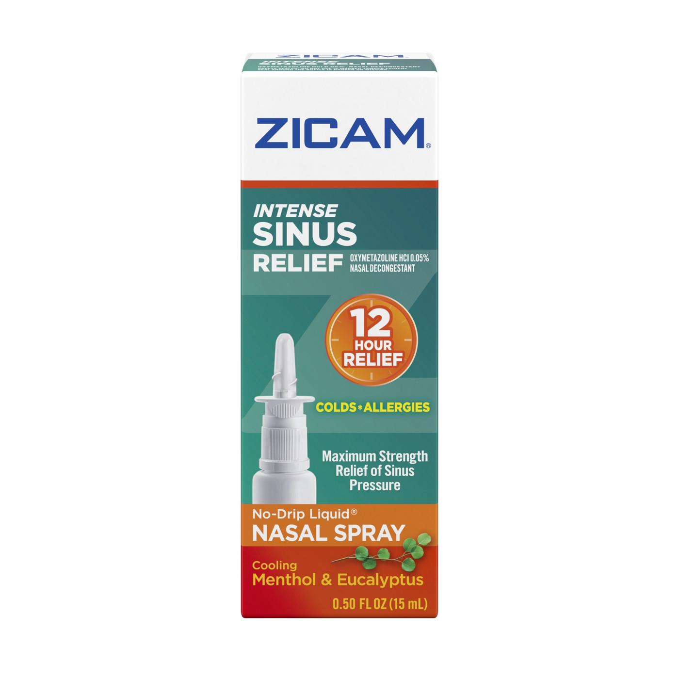 Zicam Intense Sinus Relief Nasal Spray; image 1 of 2