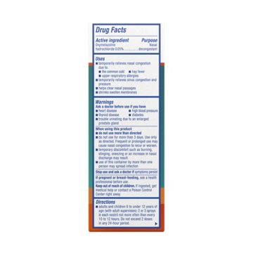 Zicam Intense Sinus Relief Nasal Spray, 0.5 oz