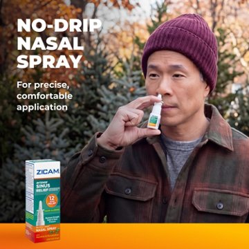 Zicam Intense Sinus Relief Nasal Spray, 0.5 oz