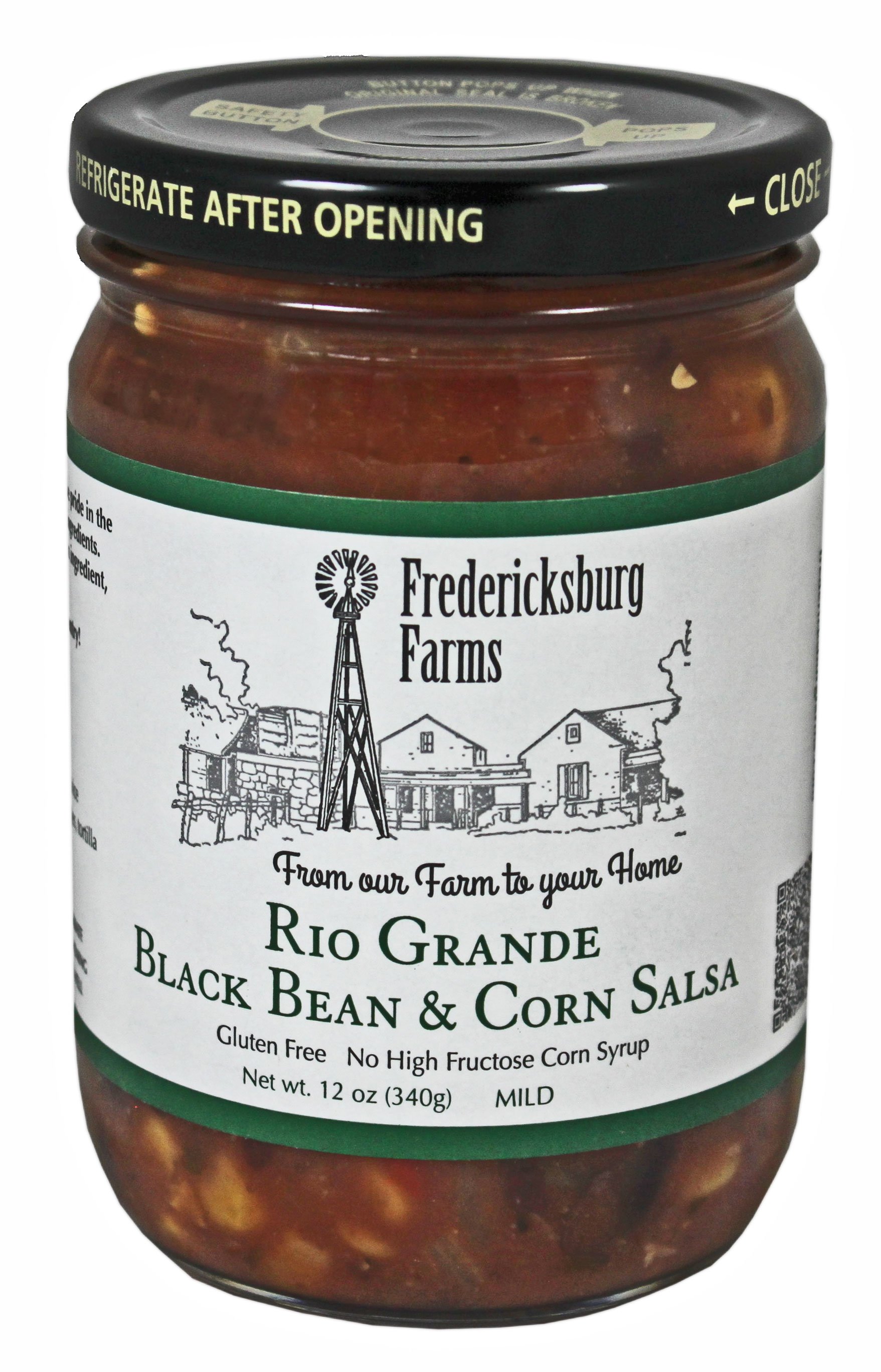 Fredericksburg Farms Rio Grande Black Bean Corn Salsa Shop Salsa