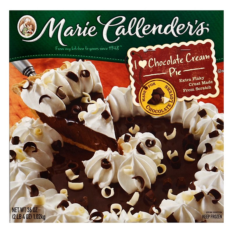 Marie Callender's I Love Chocolate Cream Pie Shop Bread & Baked Goods
