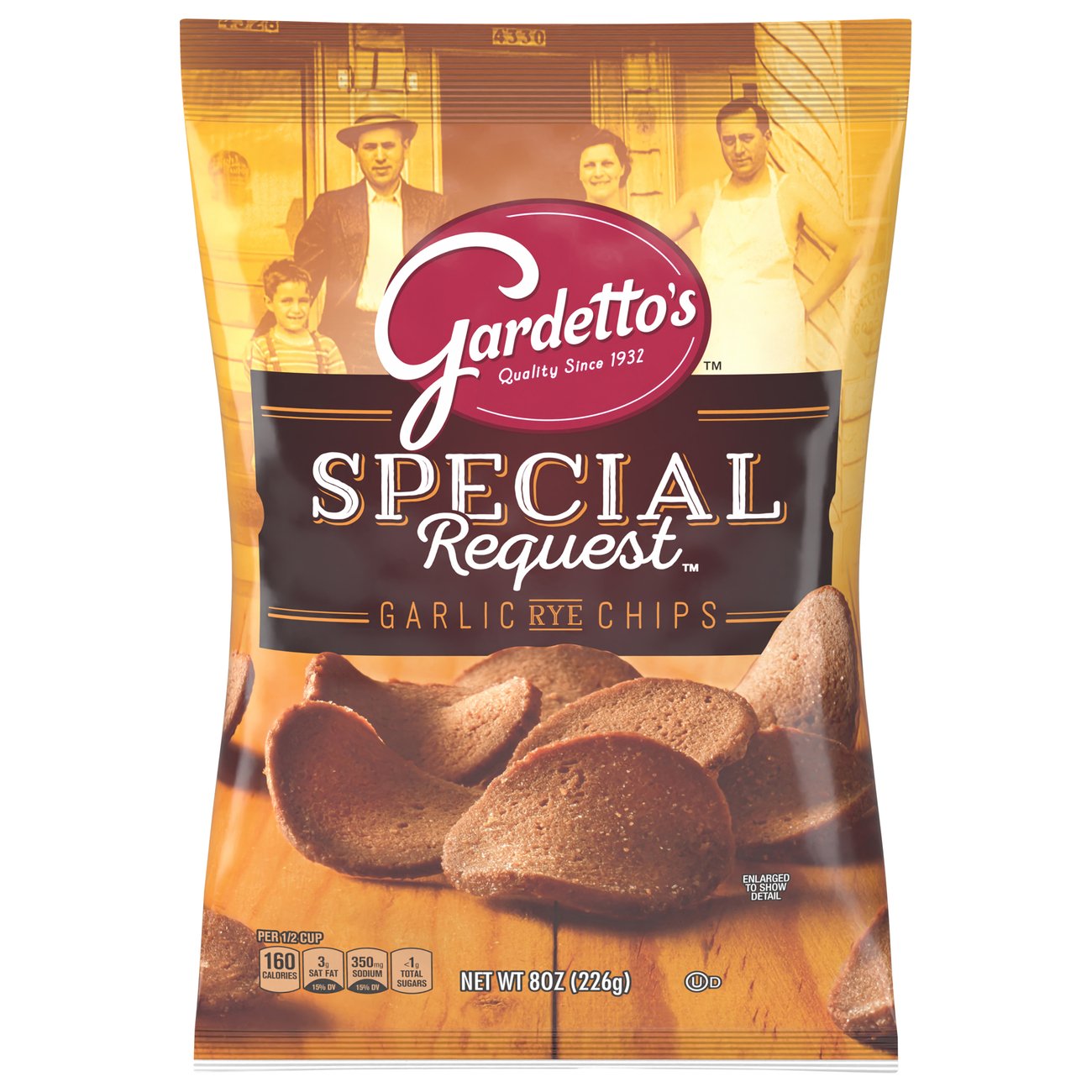 Gardetto's Special Request Roasted Garlic Rye Chips Shop Chips at HEB