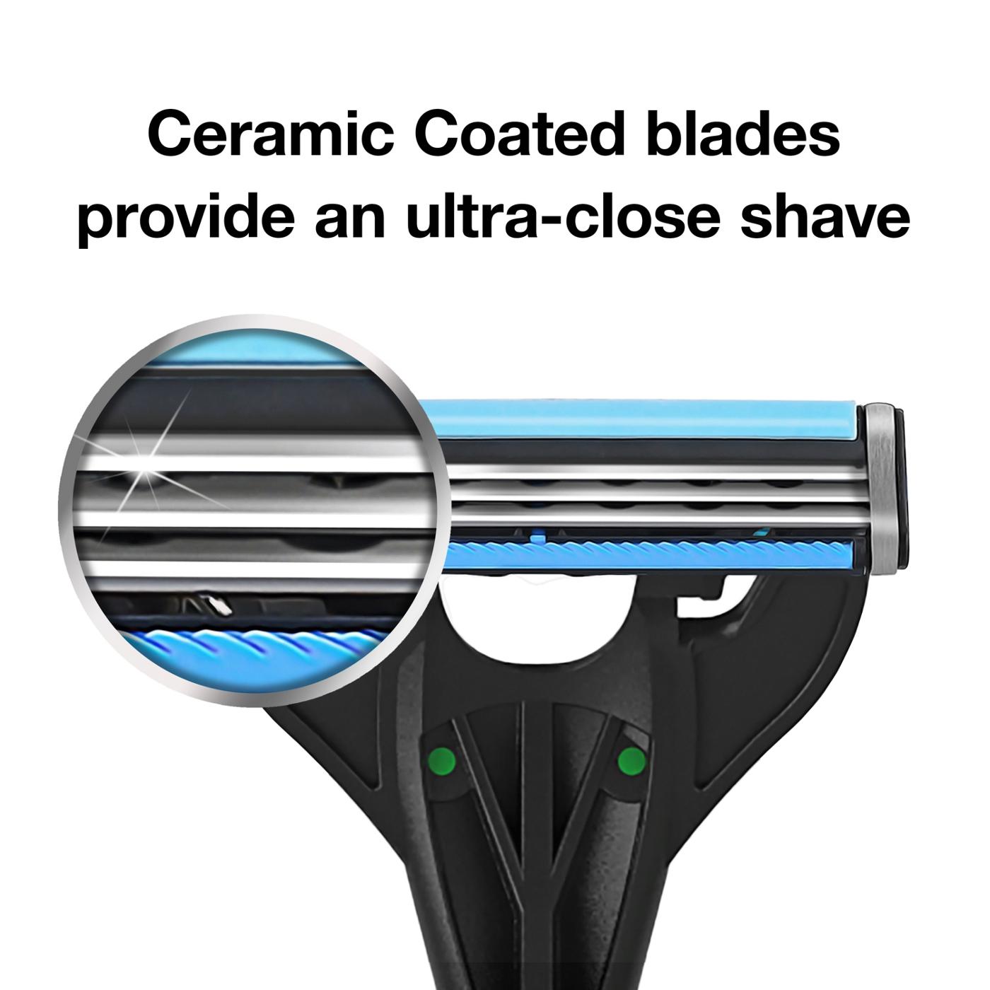 Hill Country Essentials Men's Speed 3 Triple Blade Disposable Razors For Sensitive Skin; image 2 of 6
