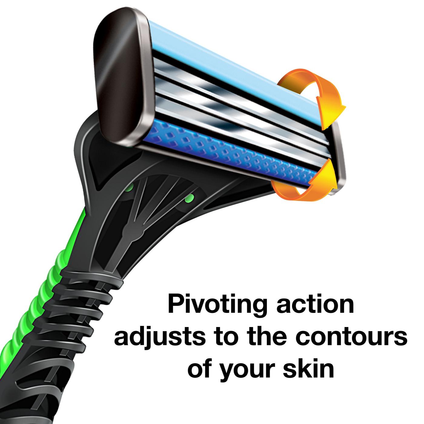 Hill Country Essentials Men's Speed 3 Triple Blade Disposable Razors For Sensitive Skin; image 4 of 6