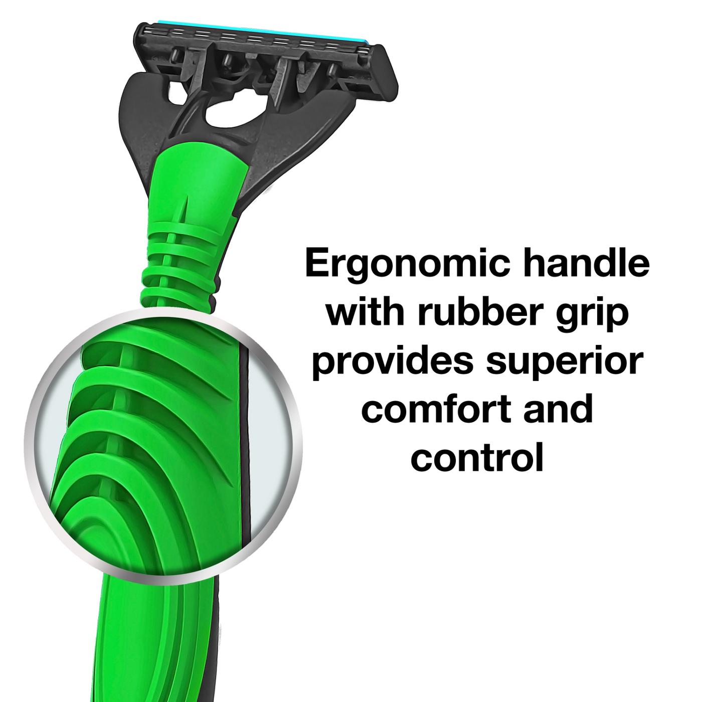 Hill Country Essentials Men's Speed 3 Triple Blade Disposable Razors For Sensitive Skin; image 6 of 6