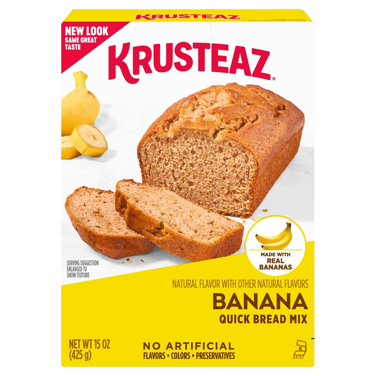 Krusteaz Banana Quick Bread Supreme Mix Shop Baking mixes at HEB