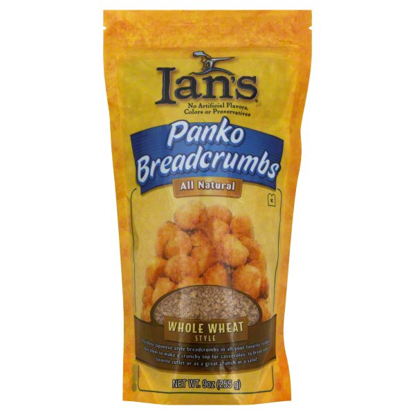 Ians Whole Wheat Style Panko Breadcrumbs Shop Breading & Crumbs at HEB