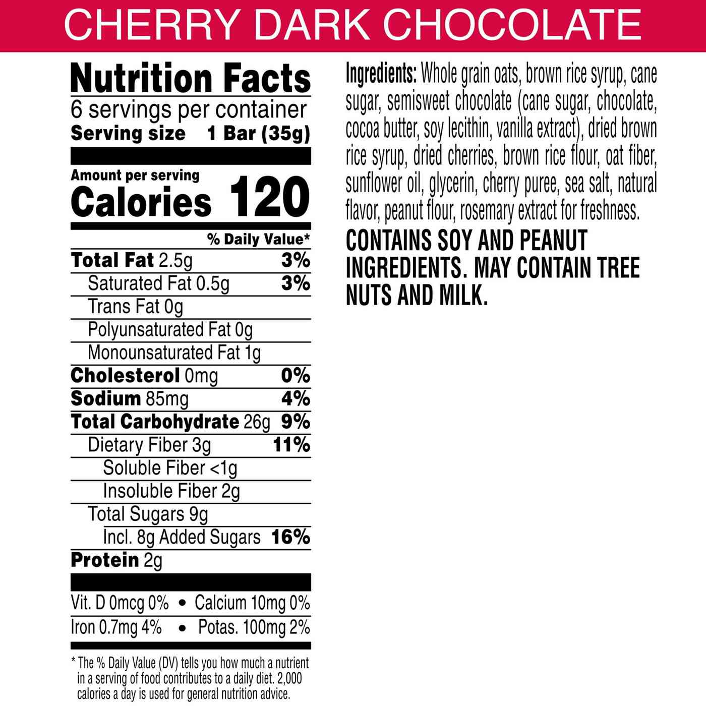 Kashi Chewy Granola Bars Cherry Dark Chocolate; image 5 of 7