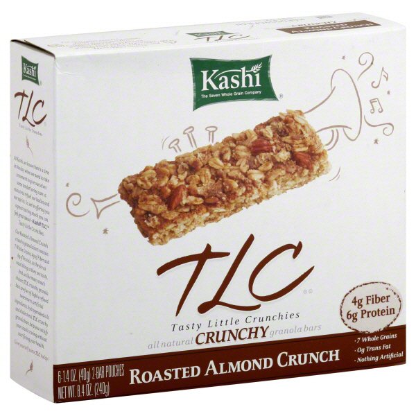 Kashi TLC Roasted Almond Crunch Crunchy Granola Bars Shop Granola