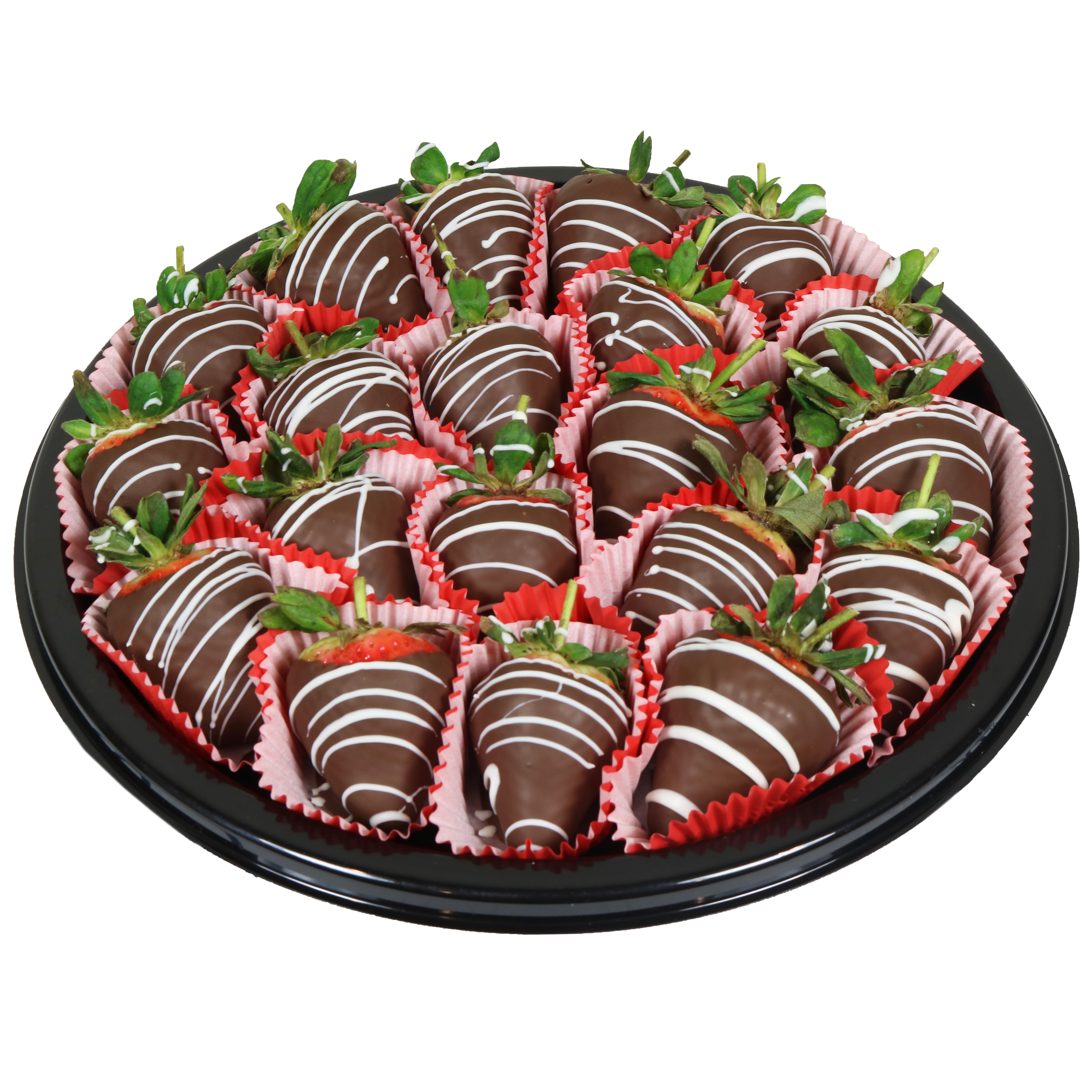 HEB Bakery Milk ChocolateDipped Strawberries Platter Shop Berries