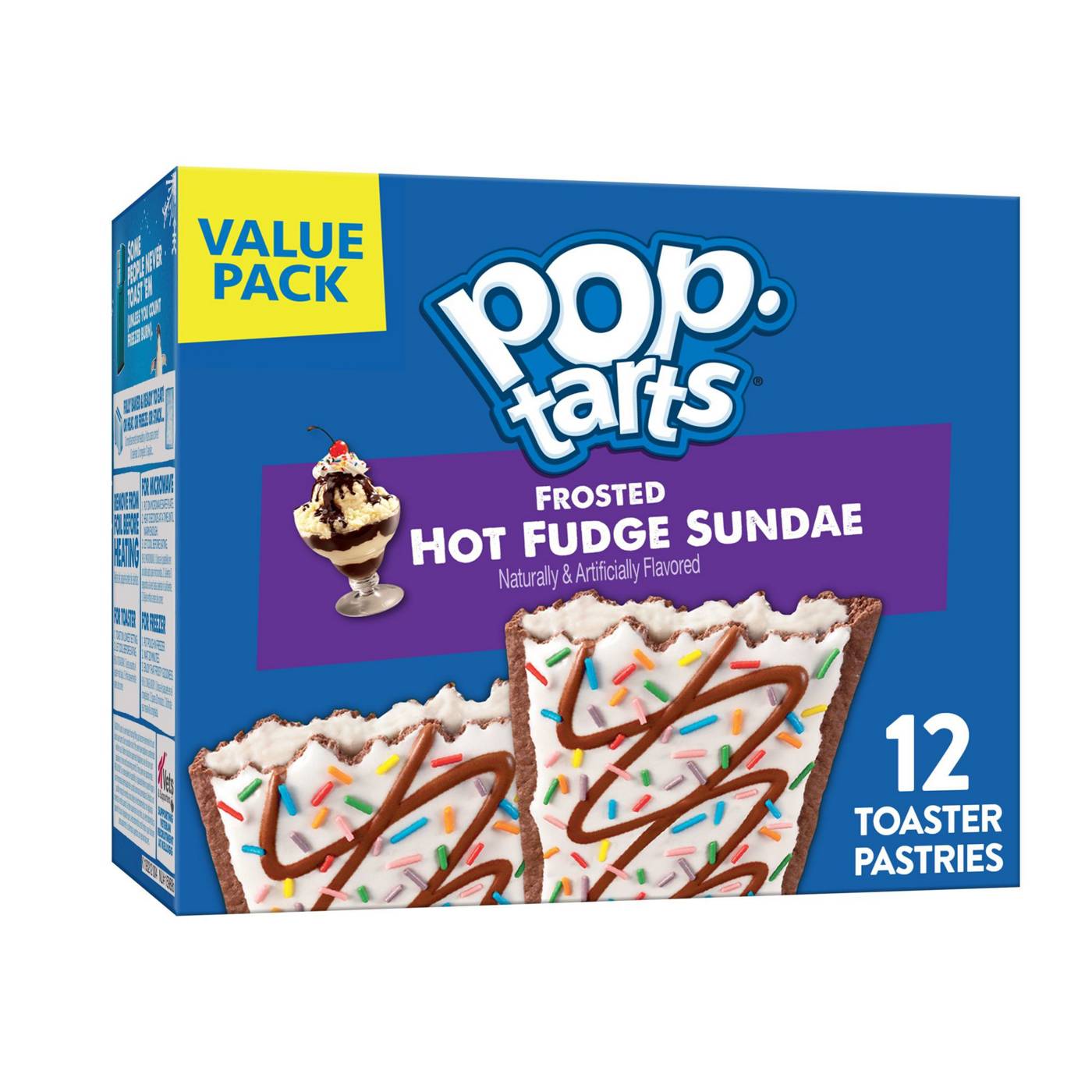 Pop-Tarts Frosted Hot Fudge Sundae Toaster Pastries, 20.3 oz; image 6 of 6