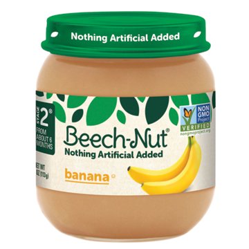 Beech-Nut Stage 2 Baby Food - Banana
