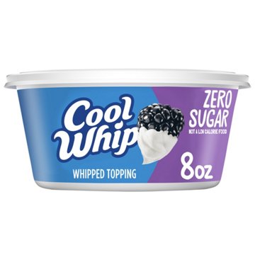 Cool Whip Zero Sugar Whipped Topping, 8 oz