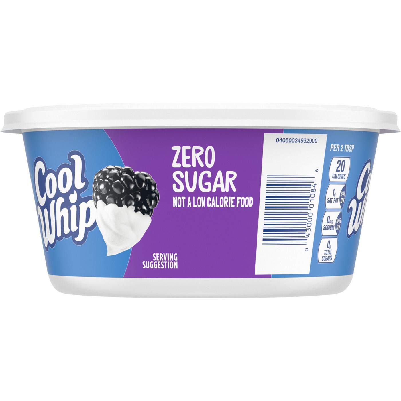 Kraft Cool Whip Zero Sugar Whipped Topping; image 2 of 9