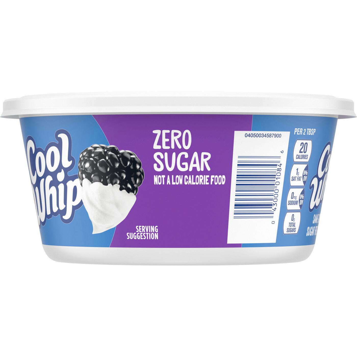 Kraft Cool Whip Zero Sugar Whipped Topping; image 3 of 9
