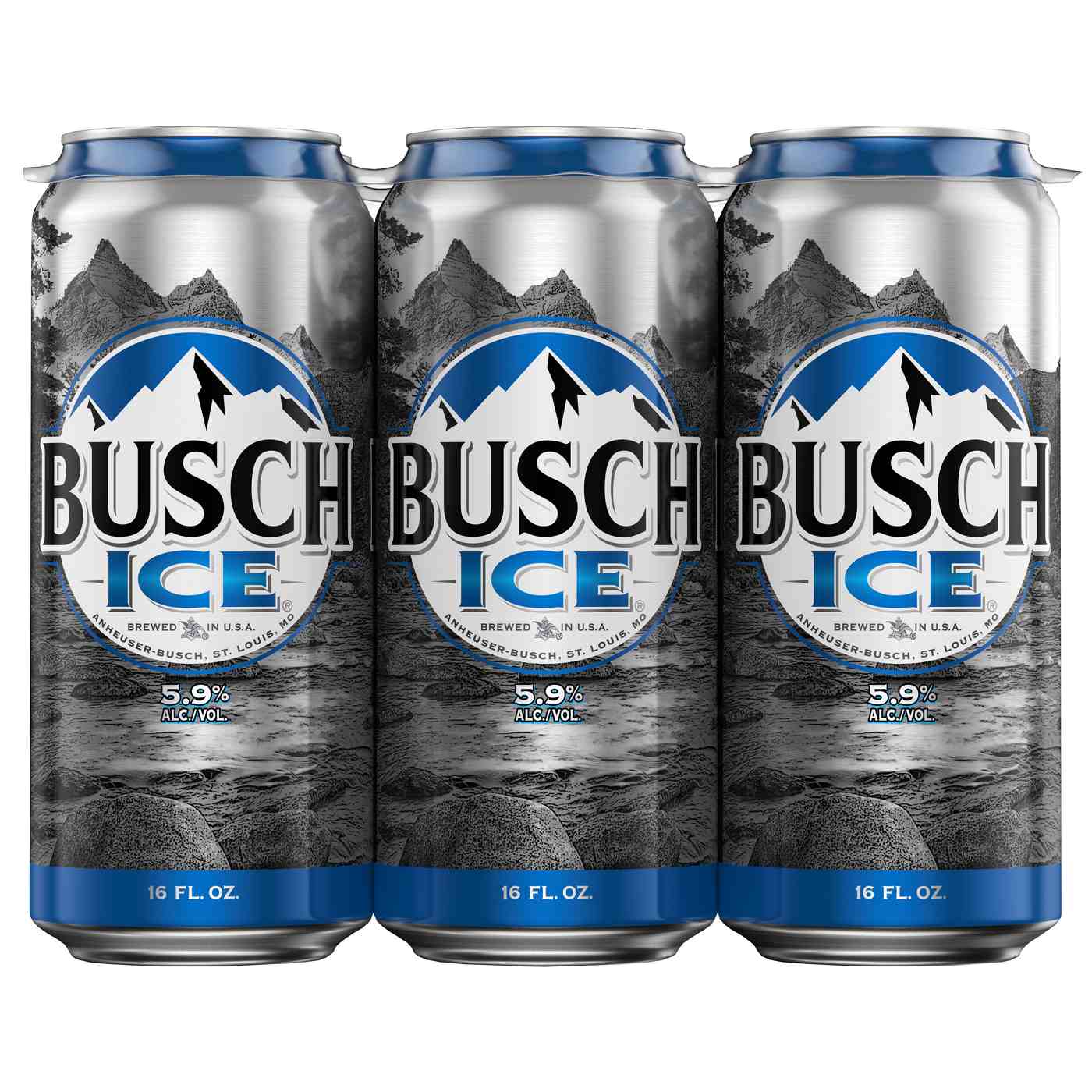 Busch Ice Beer 6 PK Cans; image 2 of 4