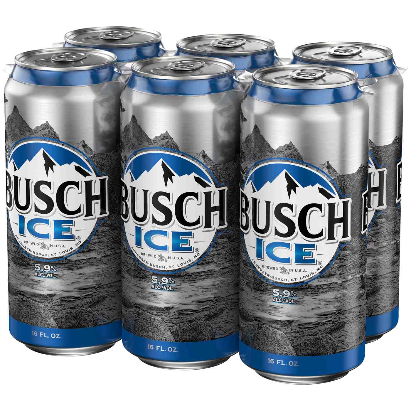 Busch Ice Beer 6 PK Cans - Shop Beer at H-E-B