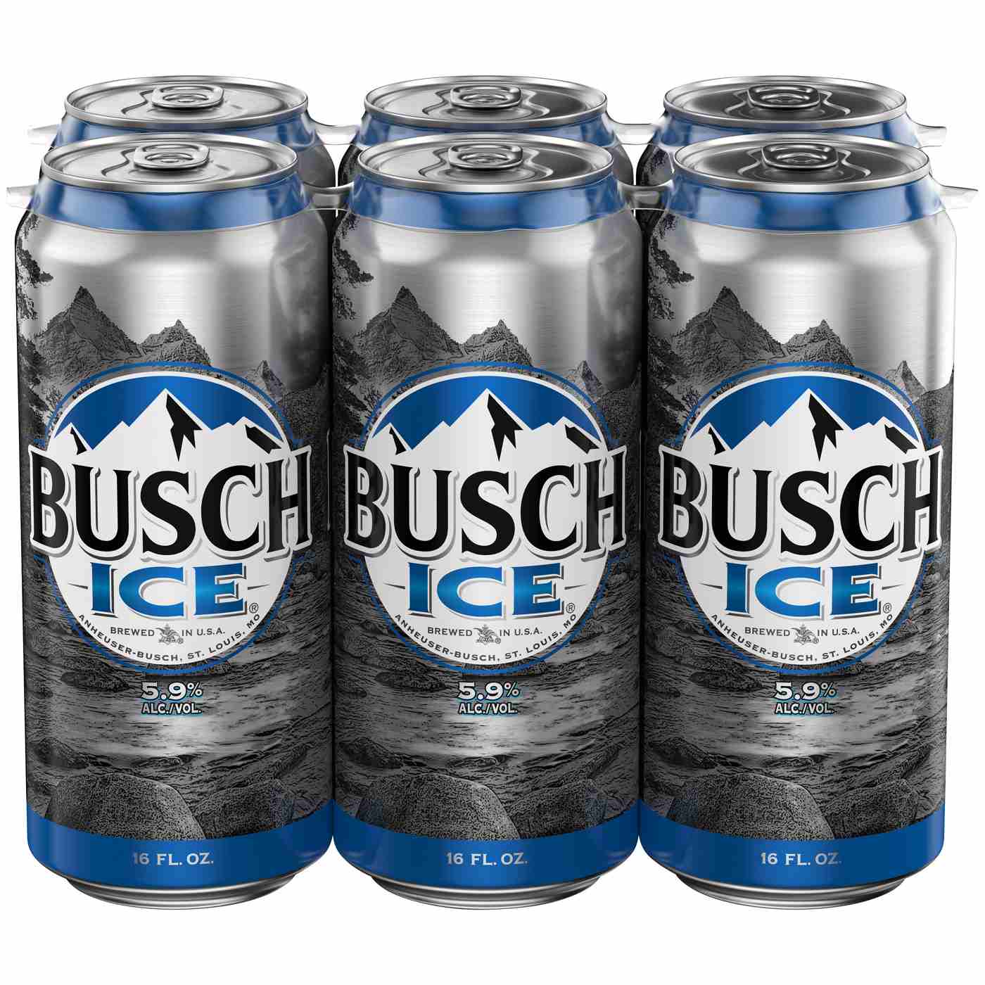 Busch Ice Beer 6 PK Cans; image 4 of 4