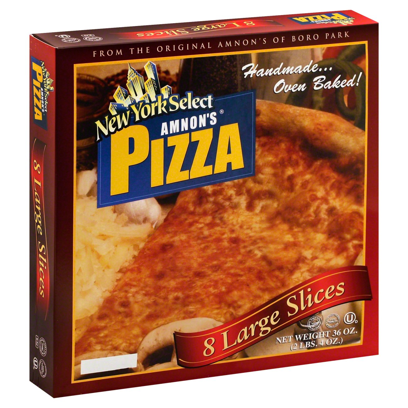 Amnon's Kosher New York Select Pizza Slices Shop Pizza at HEB