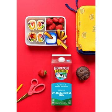 Horizon Organic 2% Reduced Fat Milk, 1/2 gal