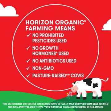 Horizon Organic 2% Reduced Fat Milk, 1/2 gal