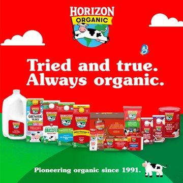 Horizon Organic Whole Milk, 1/2 gal