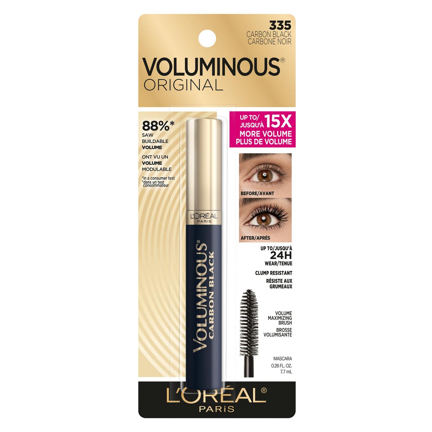 L'Oréal Paris Voluminous Original Bold Eye Mascara - Carbon Black; image 1 of 8