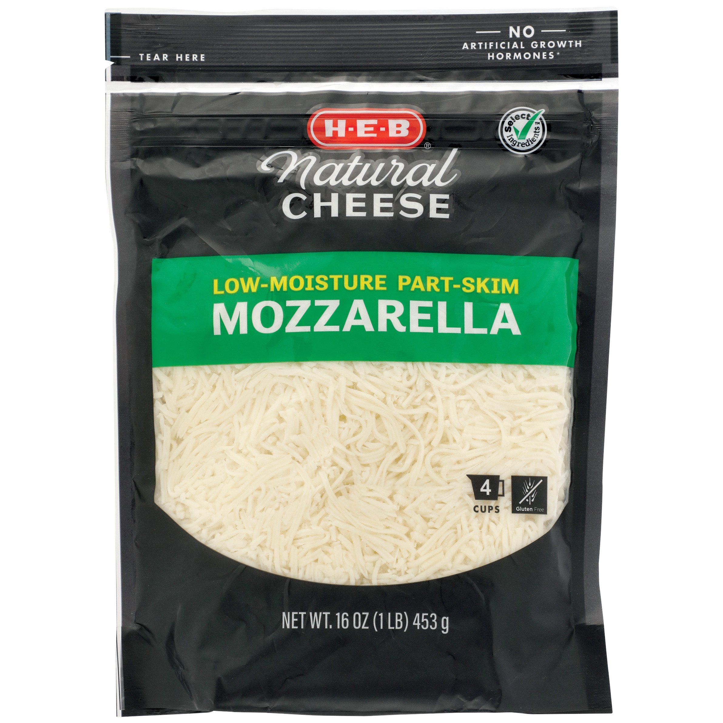 Kraft Cheese, Shredded, Mozzarella, Low-Moisture Part-Skim 8 oz
