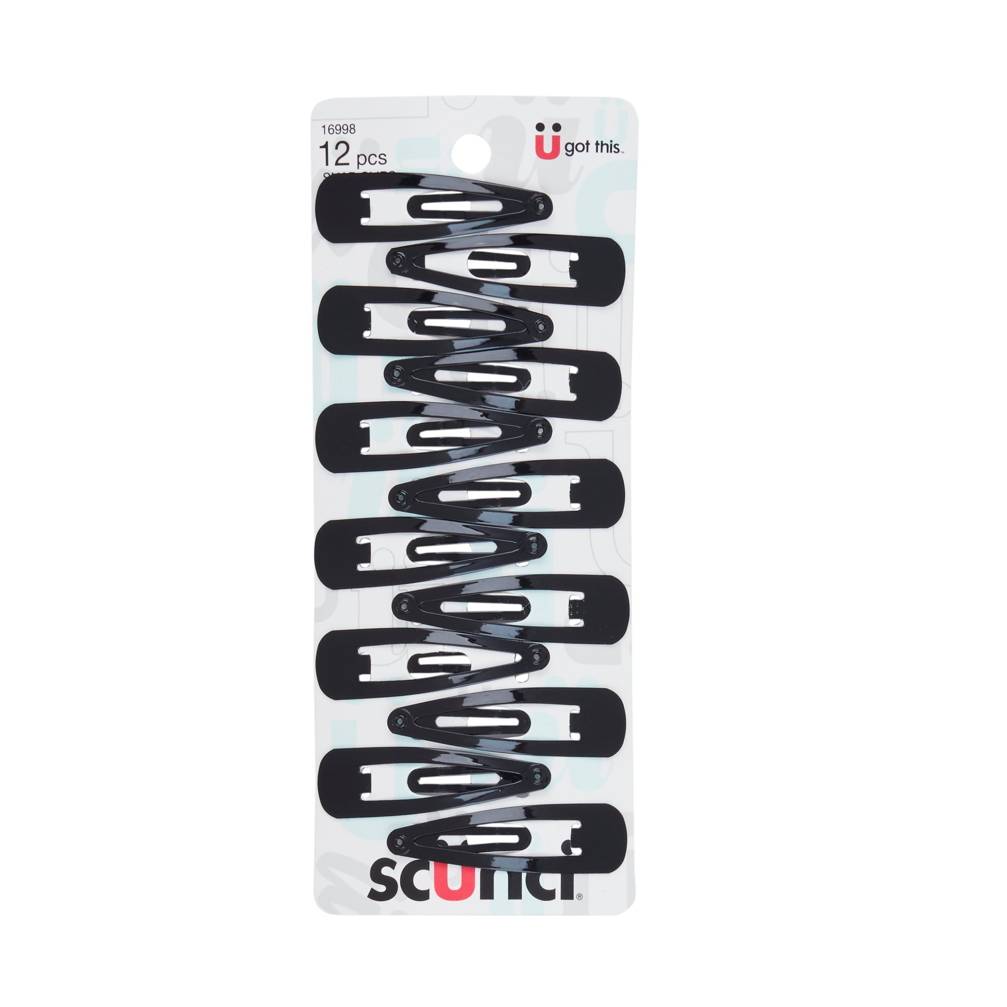 Scunci Scunci Black Contour Clip Shop Hair Care at HEB