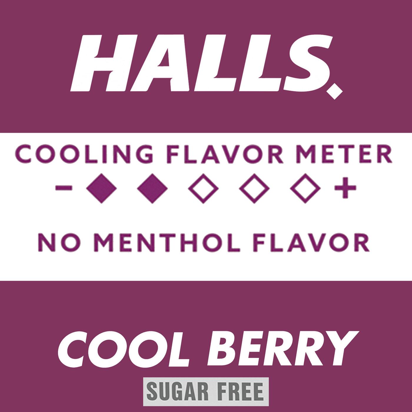 Halls Throat Soothing Cough Drops - Sugar Free Cool Berry; image 4 of 6