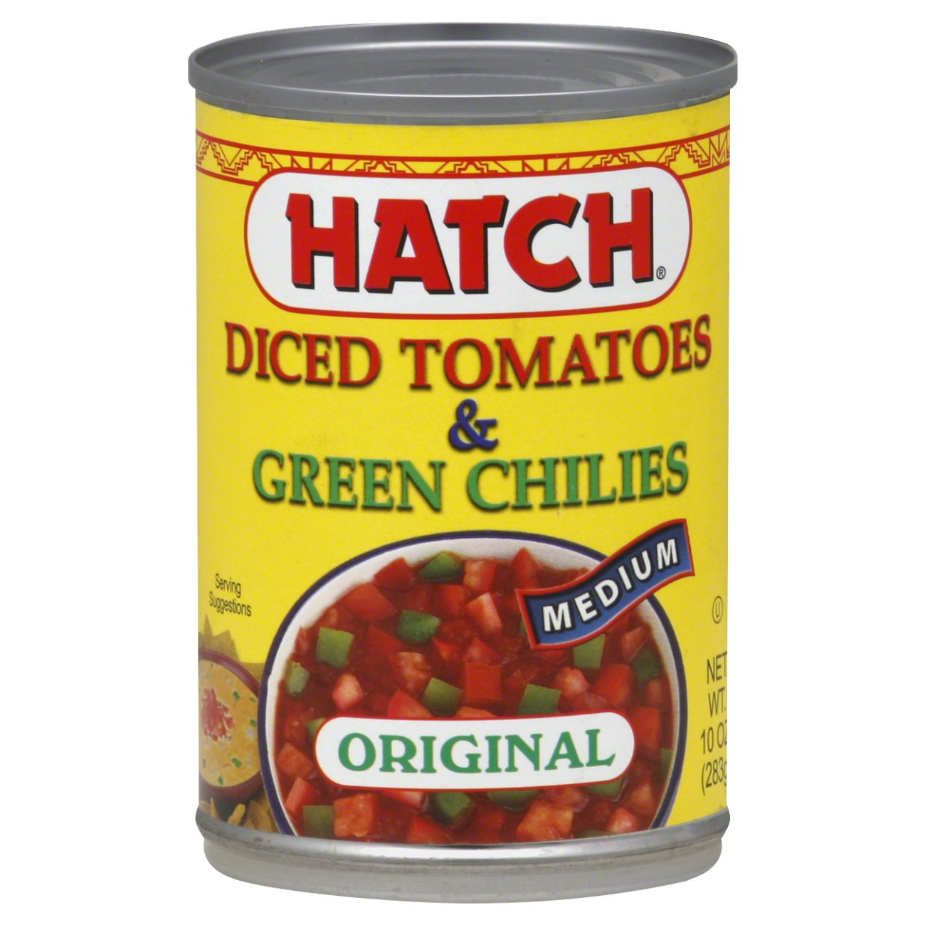 Hatch Medium Original Diced Tomatoes & Green Chilies Shop Tomatoes at