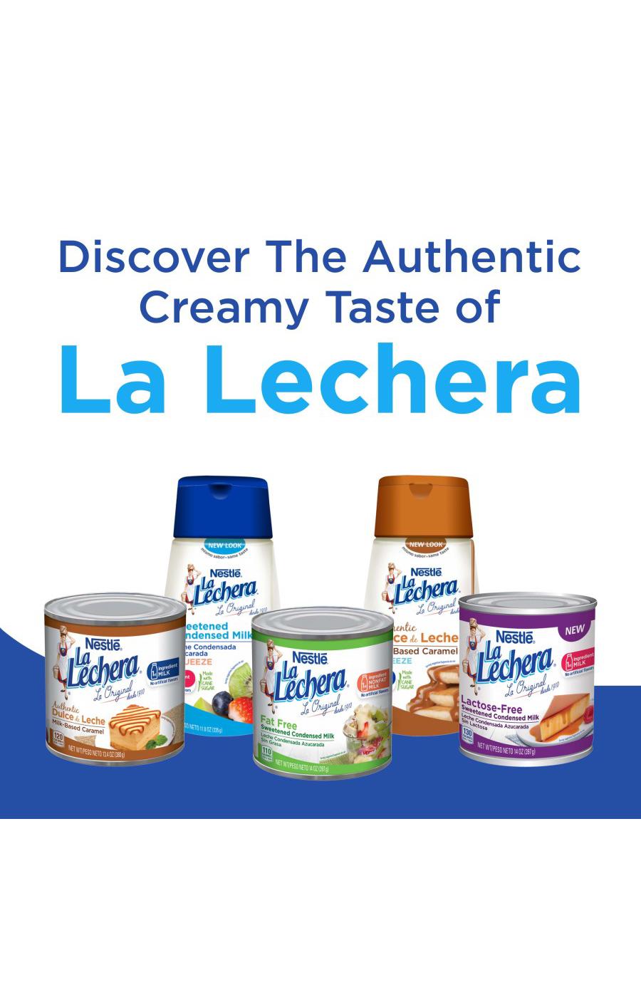 Nestle La Lechera Sweetened Condensed Milk; image 6 of 8