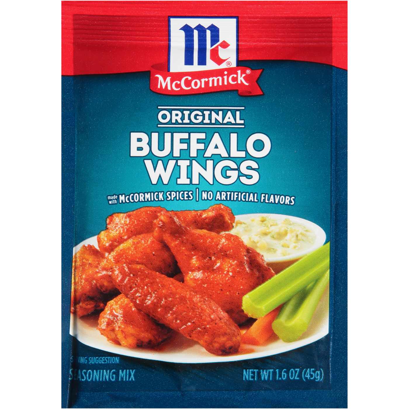 McCormick Original Buffalo Wing Seasoning Mix; image 1 of 7