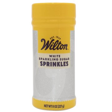 Wilton Sparkling Sugar Sprinkles - White, 8 oz