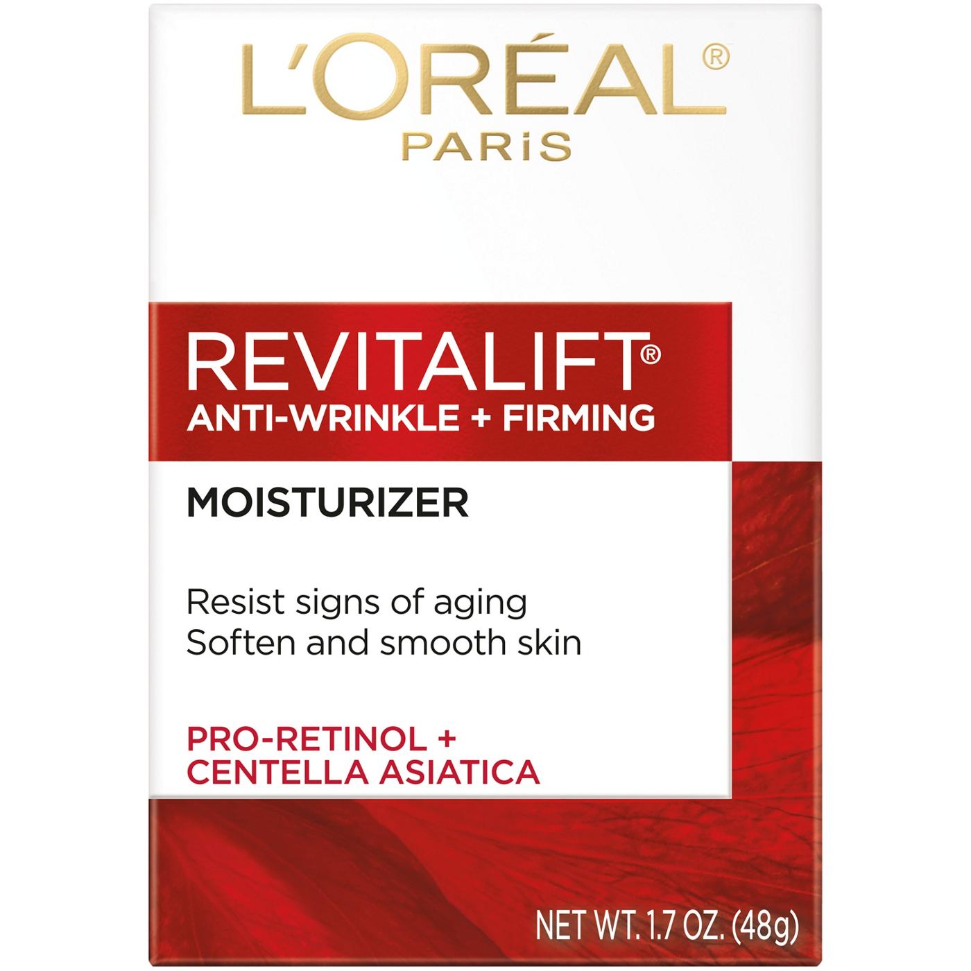 L'Oréal Paris Revitalift Anti-Wrinkle Plus Firming Day Face Moisturizer; image 1 of 6