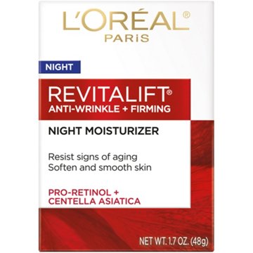 L'Oréal Paris Revitalift Anti Wrinkle + Firming Anti-Aging Night Cream, 1.7 oz