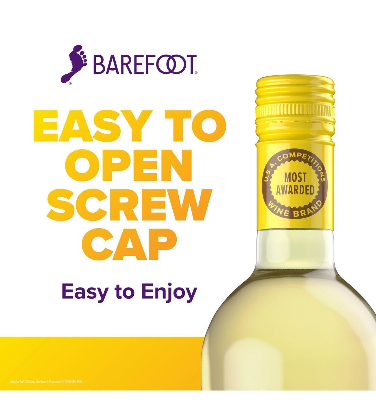 Barefoot Pinot Grigio California White Wine; image 6 of 7