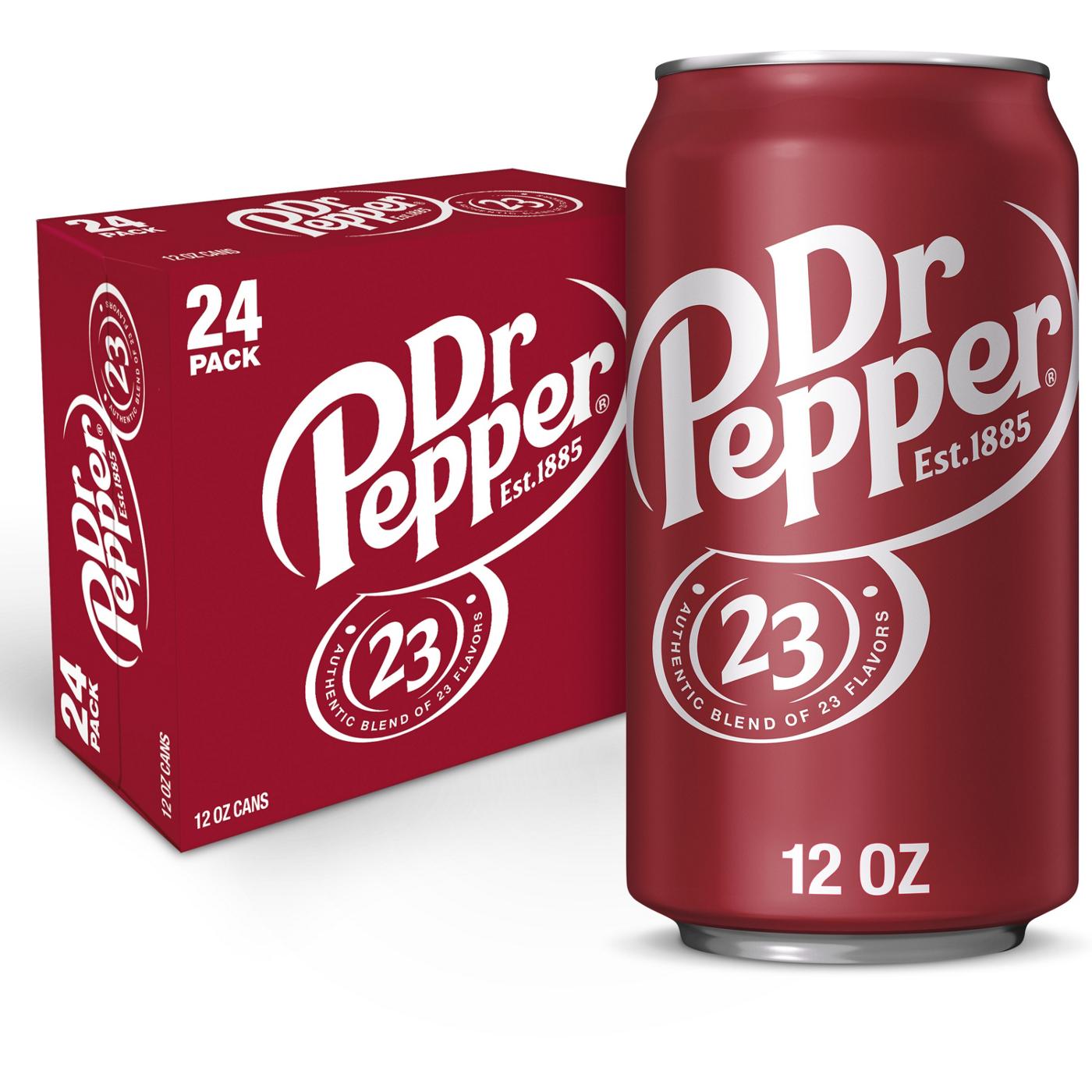 Dr Pepper Soda 12 oz Cans; image 4 of 7