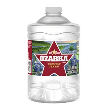 Ozarka 100% Natural Texas Spring Water, 3 L