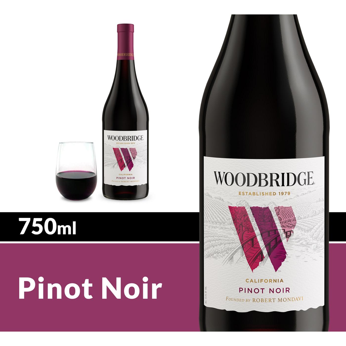 Woodbridge Pinot Noir Red Wine 750 mL Bottle; image 9 of 10