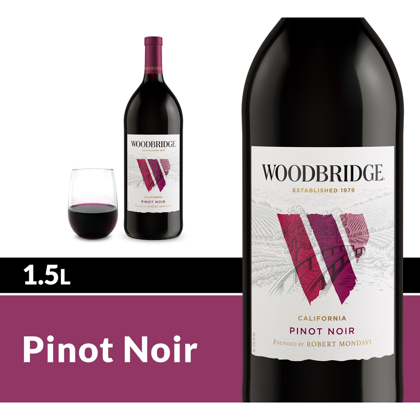 Woodbridge Pinot Noir Red Wine Bottle; image 3 of 10