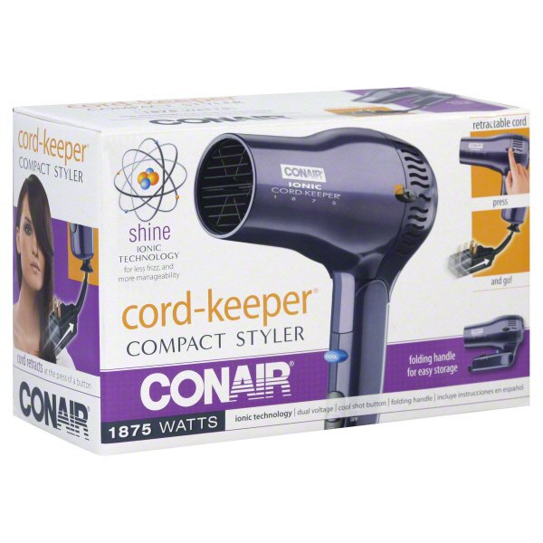 Conair cord keeper 1875 hair dryer