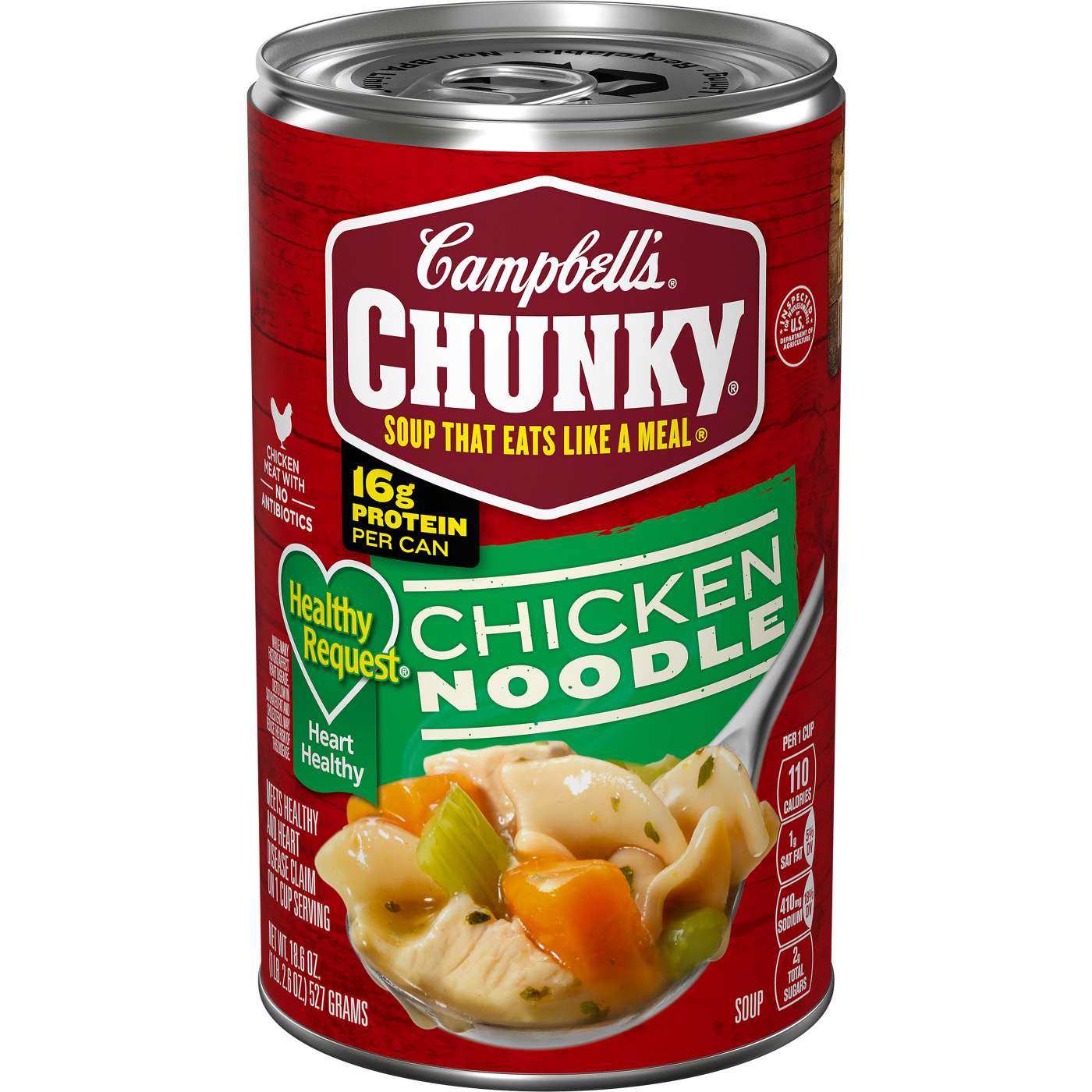 Campbell's Chunky Healthy Request Chicken Noodle Soup; image 1 of 10