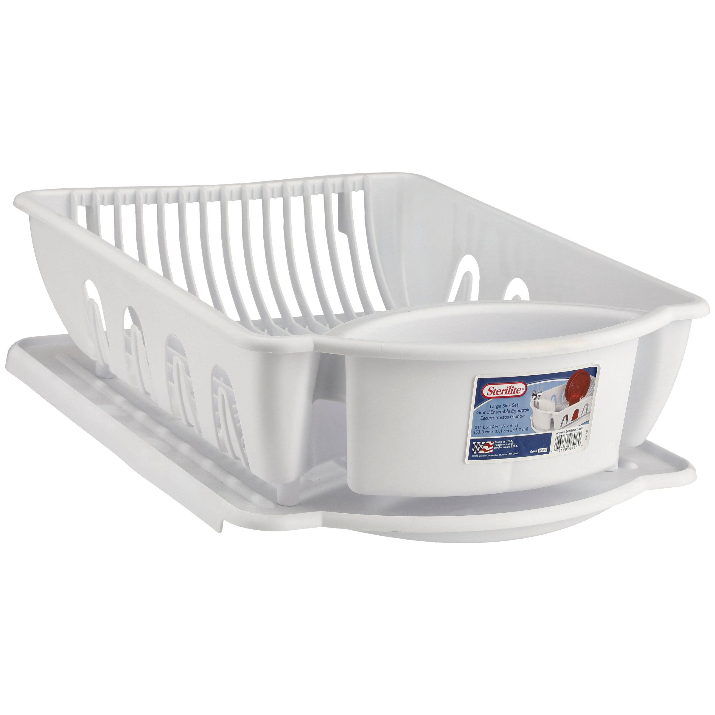 Sterilite Sink Set, White