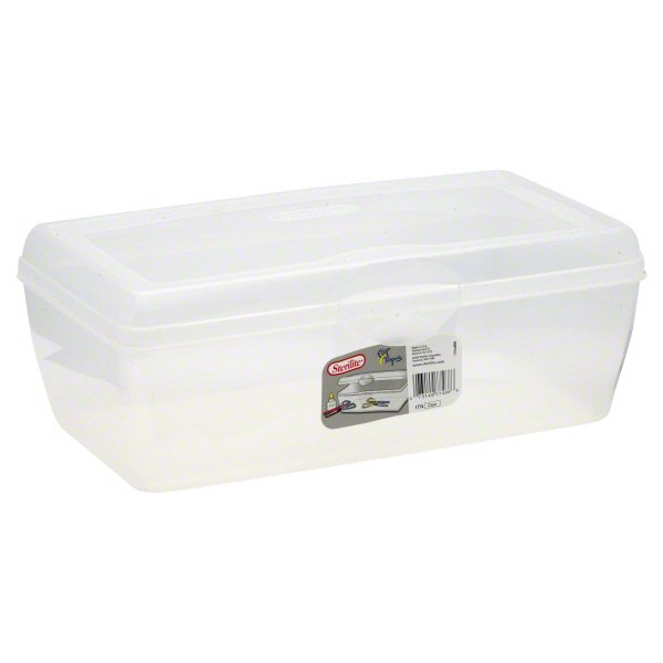 Sterilite Large FlipTop Storage Box Clear Shop at HEB